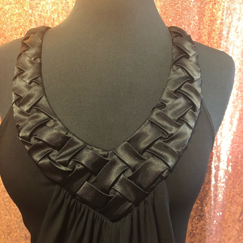 Black Racerback Dress - Picture 3 of 7